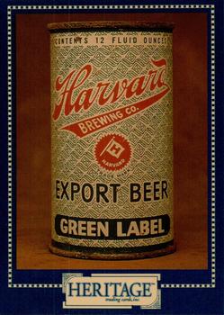 1993 Heritage Beer Cans Around The World #61 Harvard Export Beer Front