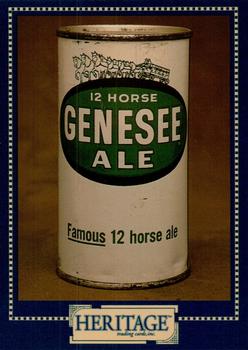 1993 Heritage Beer Cans Around The World #63 Genesee 12 Horse Ale Front