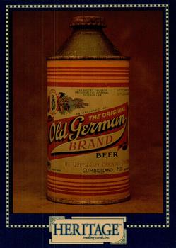 1993 Heritage Beer Cans Around The World #65 Old German Brand Beer Front