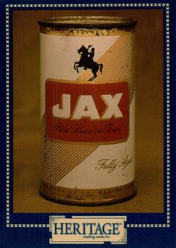 1993 Heritage Beer Cans Around The World #71 Jax Front