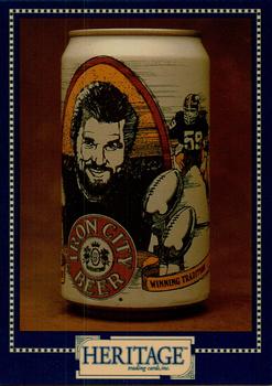 1993 Heritage Beer Cans Around The World #79 Iron City, Winning Tradition, Jack Ham Front