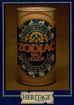 1993 Heritage Beer Cans Around The World #81 Zodiac Malt Liquor Front