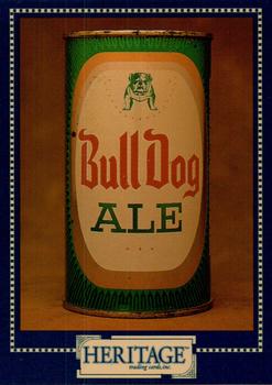 1993 Heritage Beer Cans Around The World #87 Bull Dog Ale Front