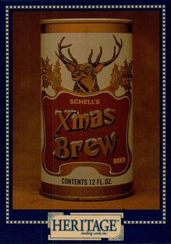 1993 Heritage Beer Cans Around The World #88 Xmas Brew Beer Front