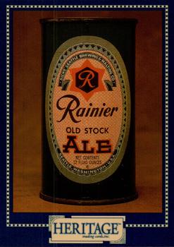 1993 Heritage Beer Cans Around The World #89 Rainier Old Stock Ale Front