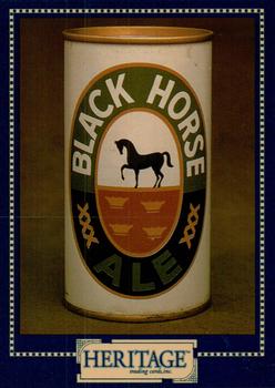 1993 Heritage Beer Cans Around The World #98 Black Horse Ale Front