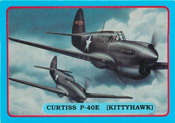 1988 Universe Games Classic Aircraft #9 Curtis P-40E (Kittyhawk) Front