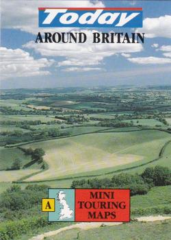 1991 Today Around Britain Mini Touring Maps #NNO Mini Touring Maps A Front