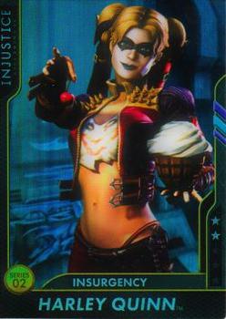2019 Raw Thrills Injustice Arcade: Gods Among Us Series 2 - Foil #23 Harley Quinn Front