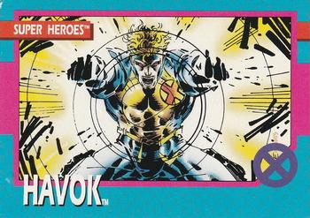 1992 Impel The Uncanny X-Men - Toy Biz #3 Havok Front