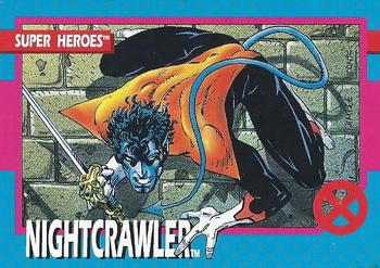1992 Impel The Uncanny X-Men - Toy Biz #6 Nightcrawler Front