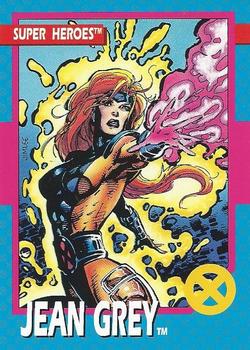 1992 Impel The Uncanny X-Men - Toy Biz #24 Jean Grey Front