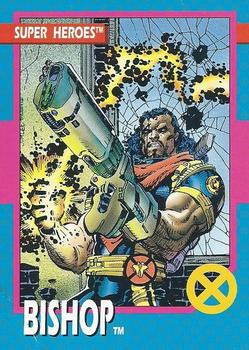 1992 Impel The Uncanny X-Men - Toy Biz #38 Bishop Front