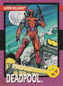 1992 Impel The Uncanny X-Men - Toy Biz #43 Deadpool Front