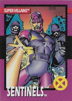 1992 Impel The Uncanny X-Men - Toy Biz #47 Sentinels Front