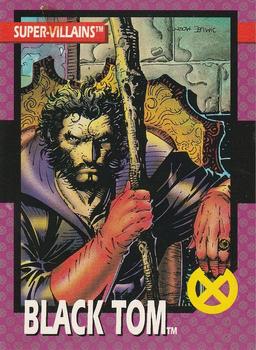 1992 Impel The Uncanny X-Men - Toy Biz #61 Black Tom Front
