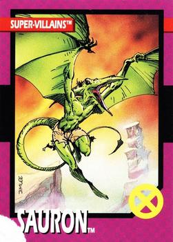 1992 Impel The Uncanny X-Men - Toy Biz #63 Sauron Front