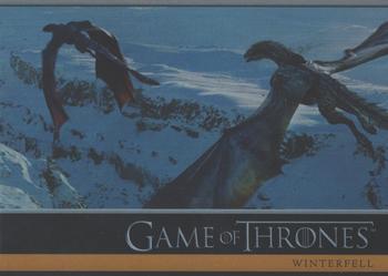 2020 Rittenhouse Game of Thrones Season 8 - Foilboard #02 Winterfell Front