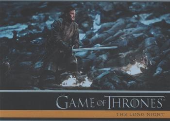 2020 Rittenhouse Game of Thrones Season 8 - Foilboard #09 The Long Night Front