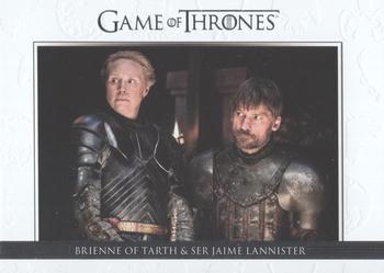 2020 Rittenhouse Game of Thrones Season 8 - Relationships #DL56 Brienne of Tarth / Ser Jaime Lannister Front