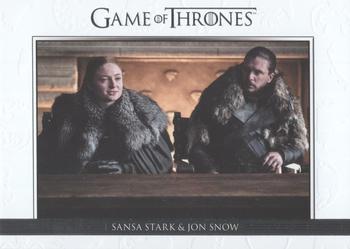 2020 Rittenhouse Game of Thrones Season 8 - Relationships #DL64 Sansa Stark / Jon Snow Front
