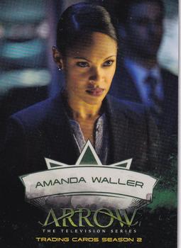 2015 Cryptozoic Arrow: Season 2 - Character Bios #CB5 Amanda Waller Front
