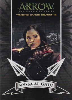 2015 Cryptozoic Arrow: Season 2 - Archers #A3 Nyssa al Ghul Front