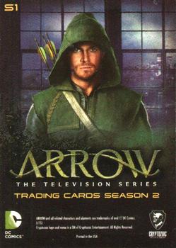 2015 Cryptozoic Arrow: Season 2 - Stickers #S1 The Arrow Back
