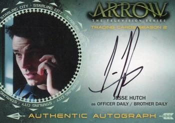 2015 Cryptozoic Arrow: Season 2 - Autographs #JH Jesse Hutch Front