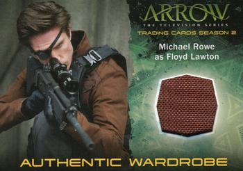 2015 Cryptozoic Arrow: Season 2 - Wardrobe #M11 Floyd Lawton Front