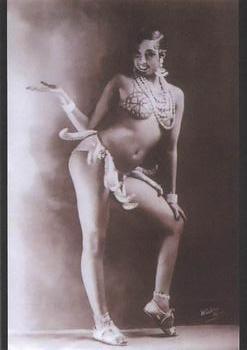 2013 Cult-Stuff The Art of Burlesque #BA8 Josephine Baker Front