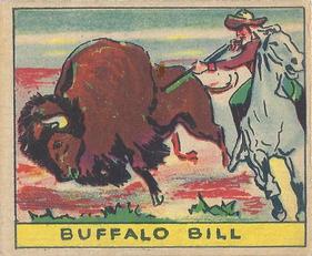 1933 Anonymous Western (R128-2) #201 Buffalo Bill Front