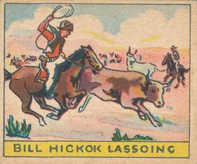 1933 Anonymous Western (R128-2) #203 Bill Hickok Lassoing Front