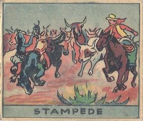 1933 Anonymous Western (R128-2) #206 Stampede Front