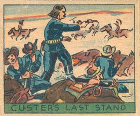 1933 Anonymous Western (R128-2) #209 Custer's Last Stand Front