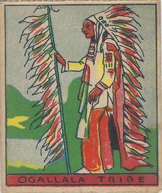 1933 Anonymous Western (R128-2) #228 Ogallala Tribe Front