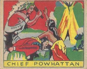 1933 Anonymous Western (R128-2) #233 Chief Powhattan Front