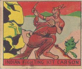 1933 Anonymous Western (R128-2) #234 Indian Fighting Kit Carson Front