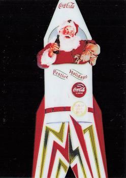 1999 Comic Images The Art of Coca-Cola - Santa Omnichrome #C6 Festive Holidays Front