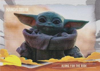 2020 Topps Star Wars The Mandalorian Journey of the Child #3 Along for the Ride Front