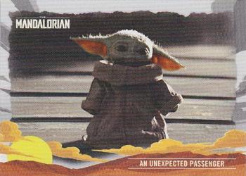 2020 Topps Star Wars The Mandalorian Journey of the Child #14 An Unexpected Passenger Front