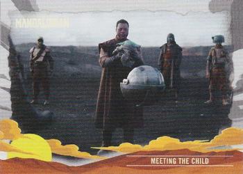 2020 Topps Star Wars The Mandalorian Journey of the Child #21 Meeting the Child Front