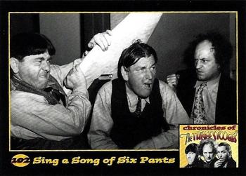 2015 RRParks Chronicles of the Three Stooges #102 Sing a Song of Six Pants Front