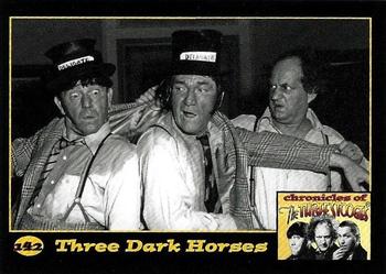2015 RRParks Chronicles of the Three Stooges #142 Three Dark Horses Front