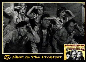 2015 RRParks Chronicles of the Three Stooges #157 Shot In The Frontier Front