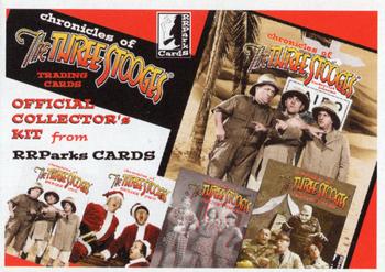 2015 RRParks Chronicles of the Three Stooges #NNO Chronicles of The Three Stooges Trading Card Collector's Kit Front