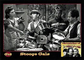 2015 RRParks Chronicles of the Three Stooges - Stooge Gals #G28 The roles of most women in early Three Stooges films Front