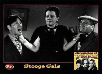 2015 RRParks Chronicles of the Three Stooges - Stooge Gals #G39 Symona Boniface Front