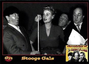 2015 RRParks Chronicles of the Three Stooges - Stooge Gals #G71 Angela Stevens Front