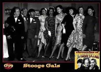 2015 RRParks Chronicles of the Three Stooges - Stooge Gals #G79 Hariette Tarler / Susan Ridgeway / Jeanne Carmen / Nanette Bordeaux / Ruth Godfrey White / Diana Darin Front